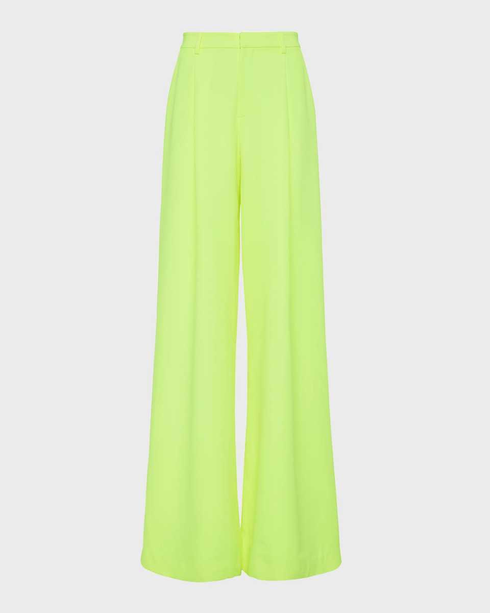 Caspian Neon Wide-Leg Pants